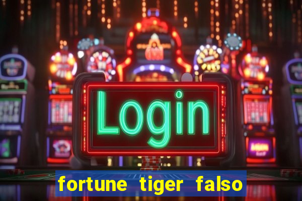 fortune tiger falso para brincar